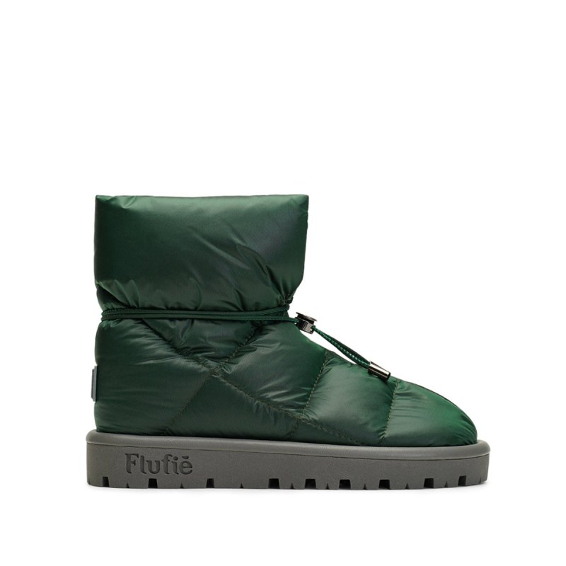 Пуховые ботинки Metallic Green