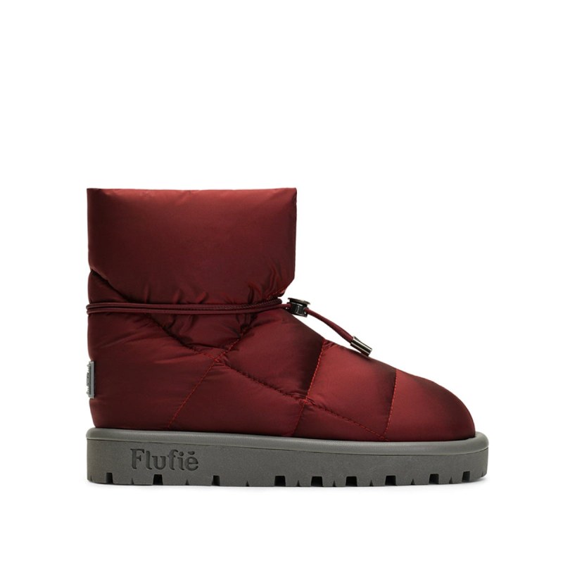 Пуховые ботинки Metallic Antique Red