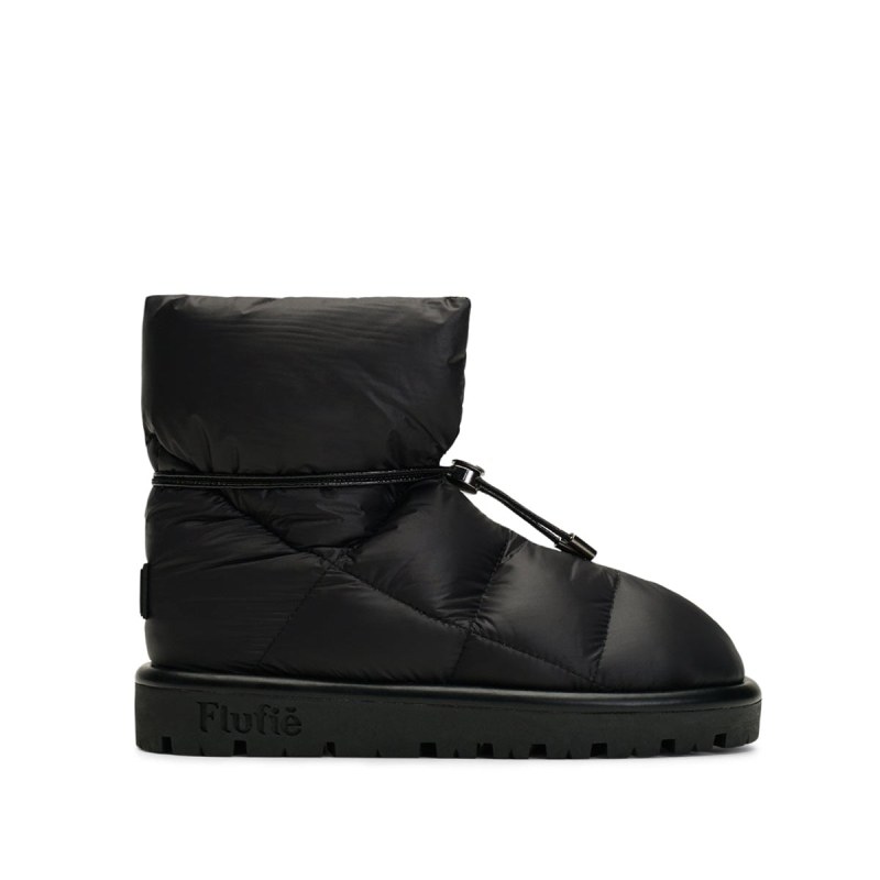 Пуховые ботинки Metallic Jet Black