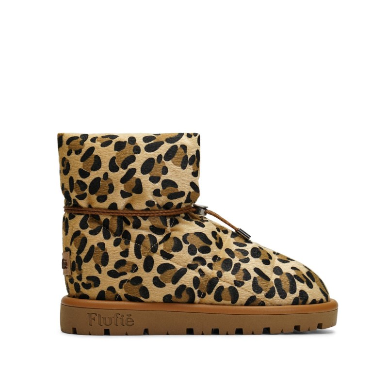 Пуховые ботинки Wild Leopard