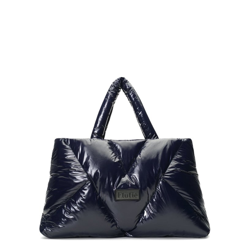 Сумка через плечо Navy Blue Shiny