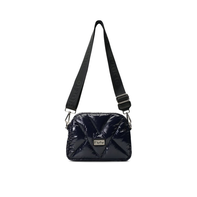 Маленькая сумка Navy Blue Shiny