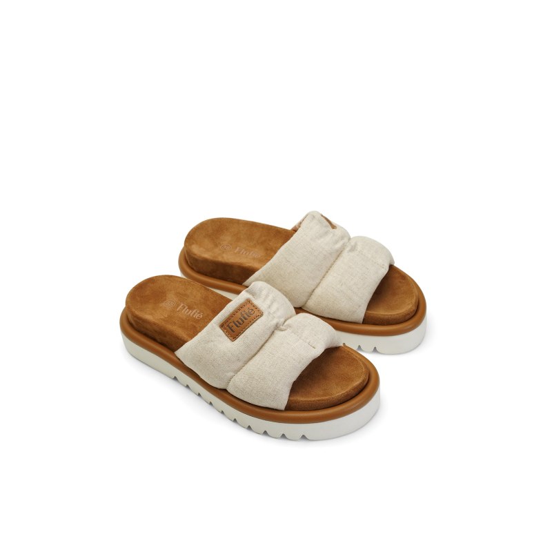 Тапочки Linen Serie Natural Beige